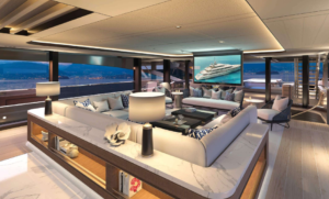 Benetti Superyachts Saloon, Roberts Yachts and Collectables.com